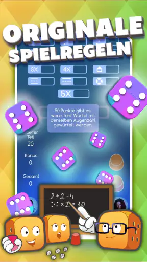 Kniffel Dice Clubs® Würfel App screenshot