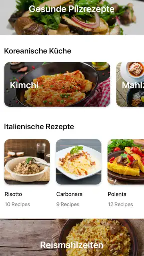 Kochbuch Rezepte screenshot