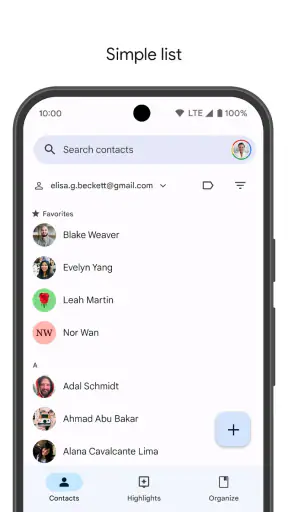 Kontakte screenshot