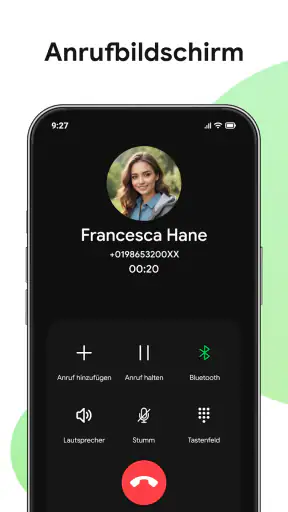 Kontakte & Telefonanruf screenshot