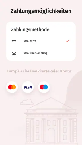 Korona Online-Geldtransfer screenshot