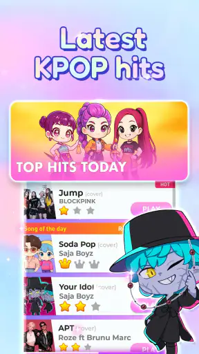 Kpop Piano Star - Music Game screenshot