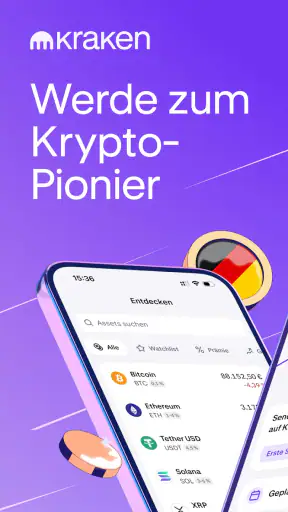 Kraken: Krypto & BTC Kaufen screenshot