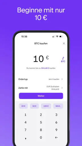 Kraken: Krypto & BTC Kaufen screenshot
