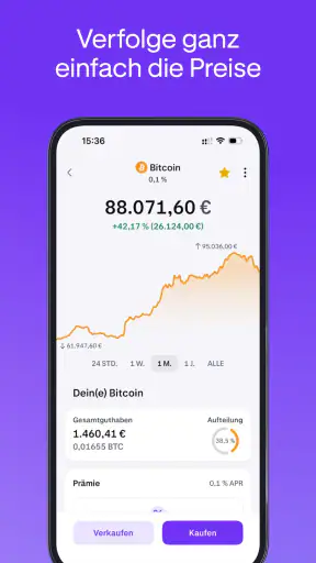 Kraken: Krypto & BTC Kaufen screenshot