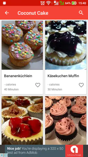 Kuchenrezepte screenshot
