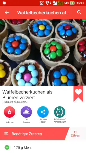 Kuchenrezepte screenshot
