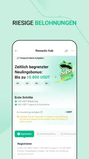 KuCoin:Bitcoin & Krypto kaufen screenshot
