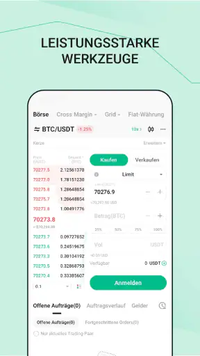 KuCoin:Bitcoin & Krypto kaufen screenshot