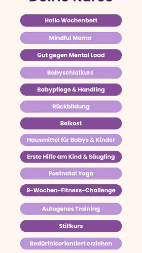 Kurse für Mamas & Schwangere screenshot