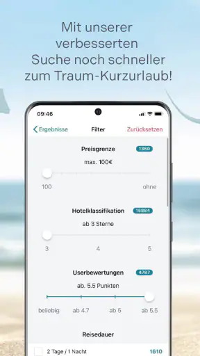 Kurzurlaub.de screenshot