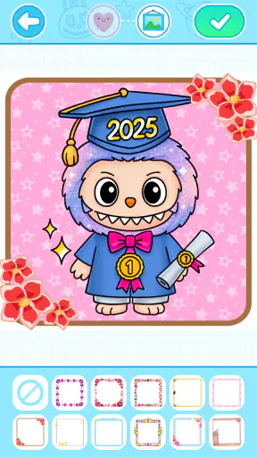Labubu Coloring Games for Kids screenshot