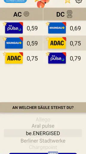 Ladefuchs screenshot