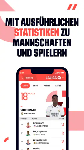 LALIGA: Offizielle Fußball-App screenshot