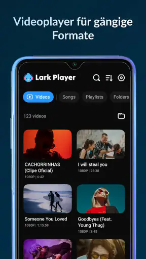 Lark Player:Musik-Player screenshot