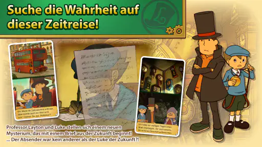 Layton: Verlorene Zukunft HD screenshot