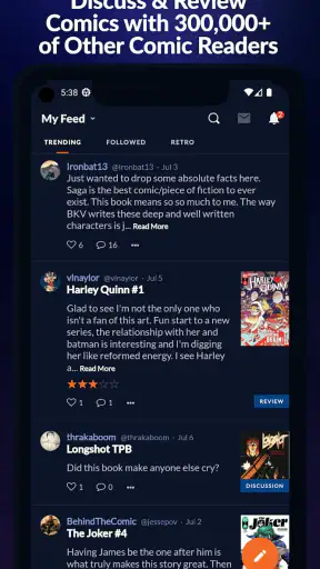 League of Comic Geeks screenshot