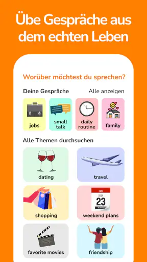 Learna AI: Sprachen lernen screenshot