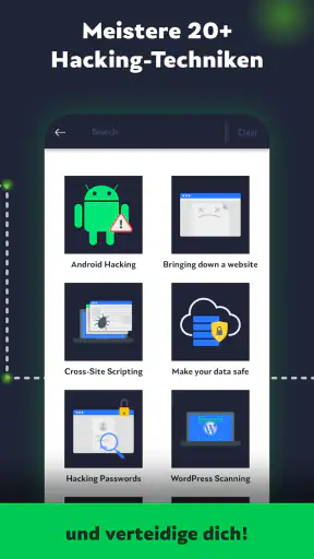 Lern ethisches Hacken:Hacker X screenshot