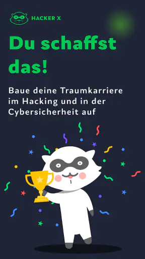 Lern ethisches Hacken:Hacker X screenshot