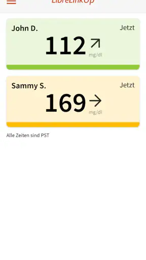 LibreLinkUp screenshot