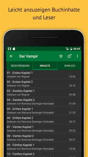 LibriVox Hörbücher screenshot