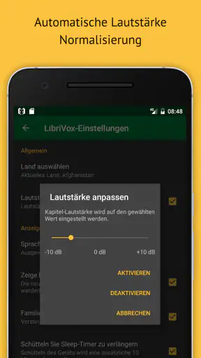 LibriVox Hörbücher screenshot