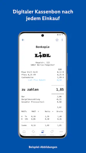 Lidl Plus screenshot