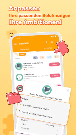 LifeUp: Gamify To-Do & Habit screenshot