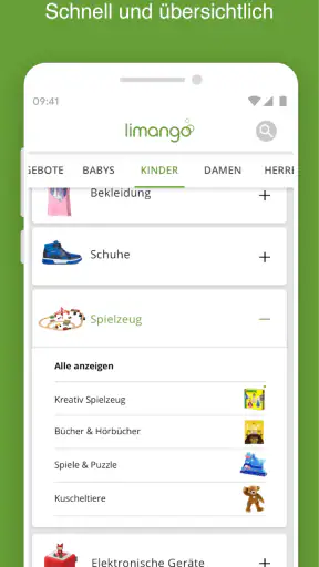 limango - Online-Shop screenshot