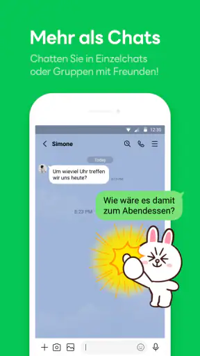 LINE: Anrufe und Nachrichten screenshot