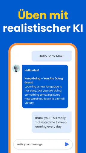 Lingo – KI-Sprachübungen screenshot
