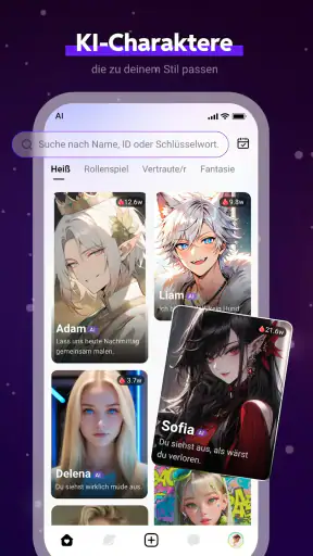 Linky AI: Chat,Spiel&Verbinden screenshot