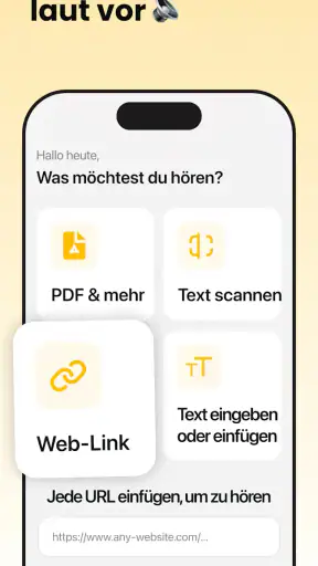 Listen AI: Text zu Sprache screenshot