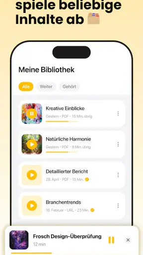 Listen AI: Text zu Sprache screenshot