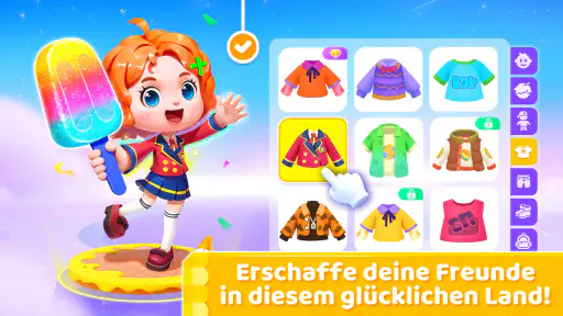 Little Pandas Eiscreme-Spiel screenshot