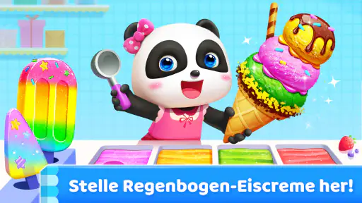 Little Pandas Eiscreme-Spiel screenshot