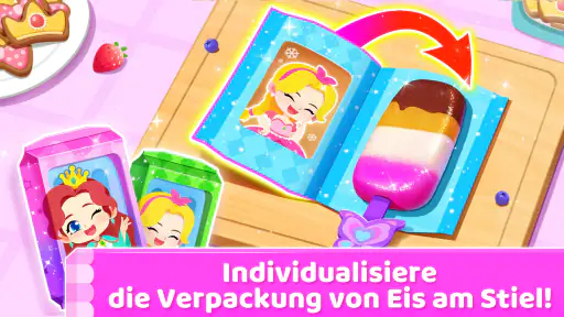 Little Pandas Eiscreme-Spiel screenshot