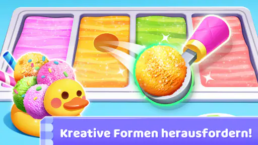 Little Pandas Eiscreme-Spiel screenshot