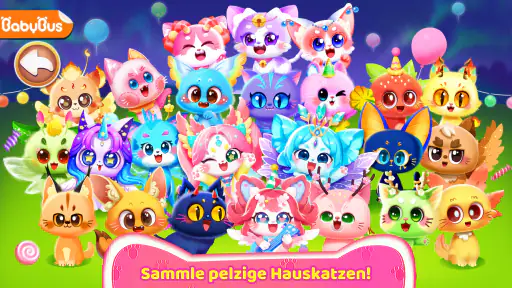 Little Pandas Katzenspiel screenshot