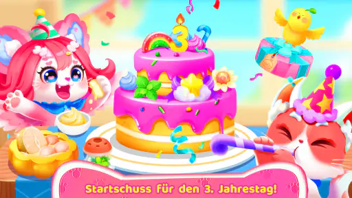 Little Pandas Katzenspiel screenshot