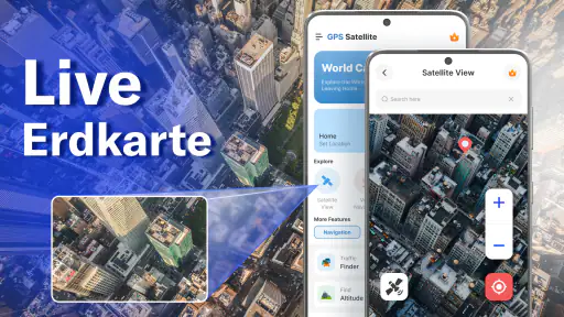 Live Earth Map Satellite View screenshot