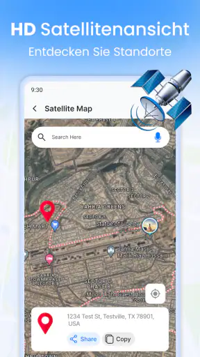 Live Erde:GPS-Satellitenkarten screenshot