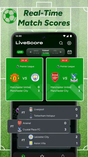 Live Ergebnisse Fußball screenshot