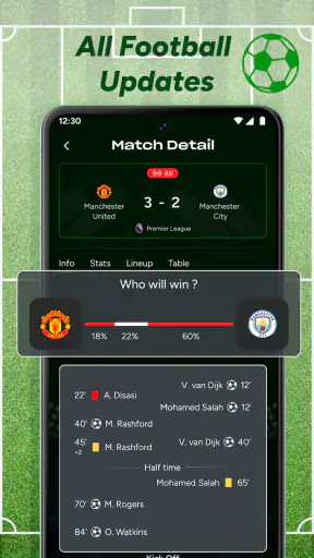 Live Ergebnisse Fußball screenshot