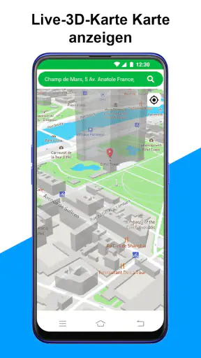 Live-Satellitenkarte der Erde screenshot