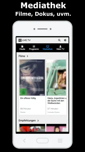 LIVE TV - Deutsches Fernsehen screenshot