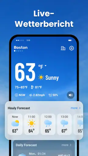 Live-Wetter screenshot