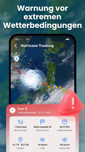 Live-Wetter screenshot