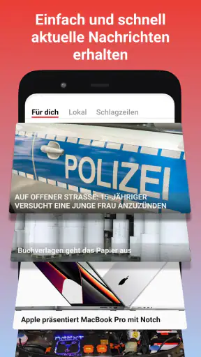 Lokale Nachrichten - Aktuelle screenshot